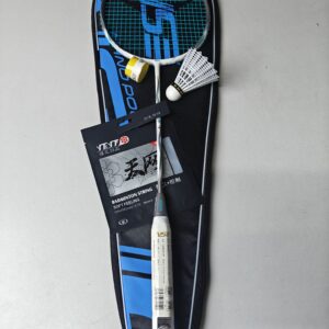 VS Titan-7 Badminton Racket 100% অরজিনাল ফুল কমপ্লিট + গ্রিপ, ফেদার ফ্রী