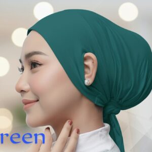 Soft Jersey Inner Cap Green