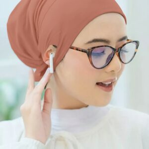 Soft Jersey Inner Cap Dusty Rose Pink