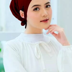 Soft Jersey Inner Cap Maroon