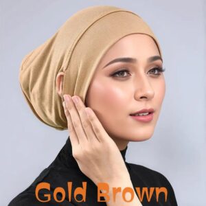 Soft Jersey Inner Cap Beige
