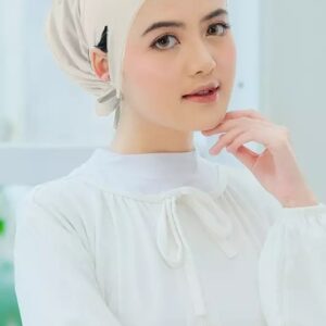 Soft Jersey Inner Cap Cream Colour