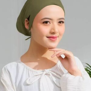 Soft Jersey Inner Cap Olive