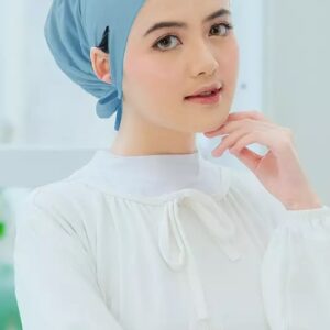 Soft Jersey Inner Cap Sky/Firoza