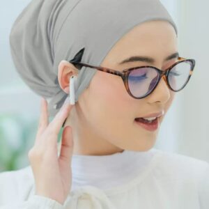 Soft Jersey Inner Cap Lite Ash